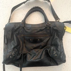 Balenciaga Classic City Leather Satchel